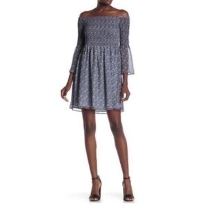 NWT. SAM EDELMAN Ditsy Print Dress